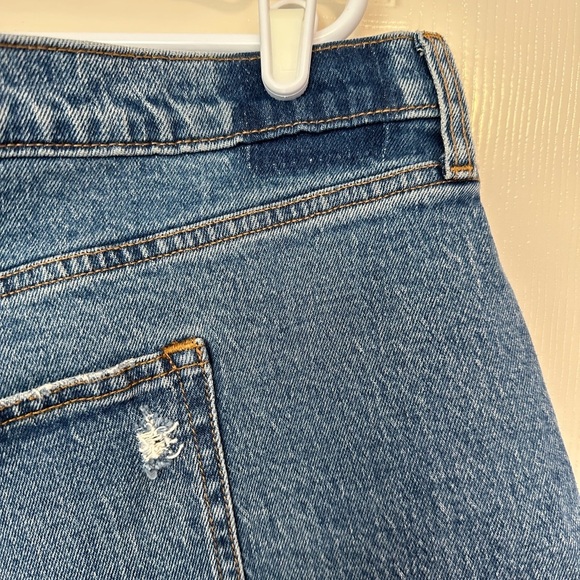 NWOT Abercrombie & Fitch The Dad Short Curve Love Denim High Rise Size 24 - Picture 6 of 9